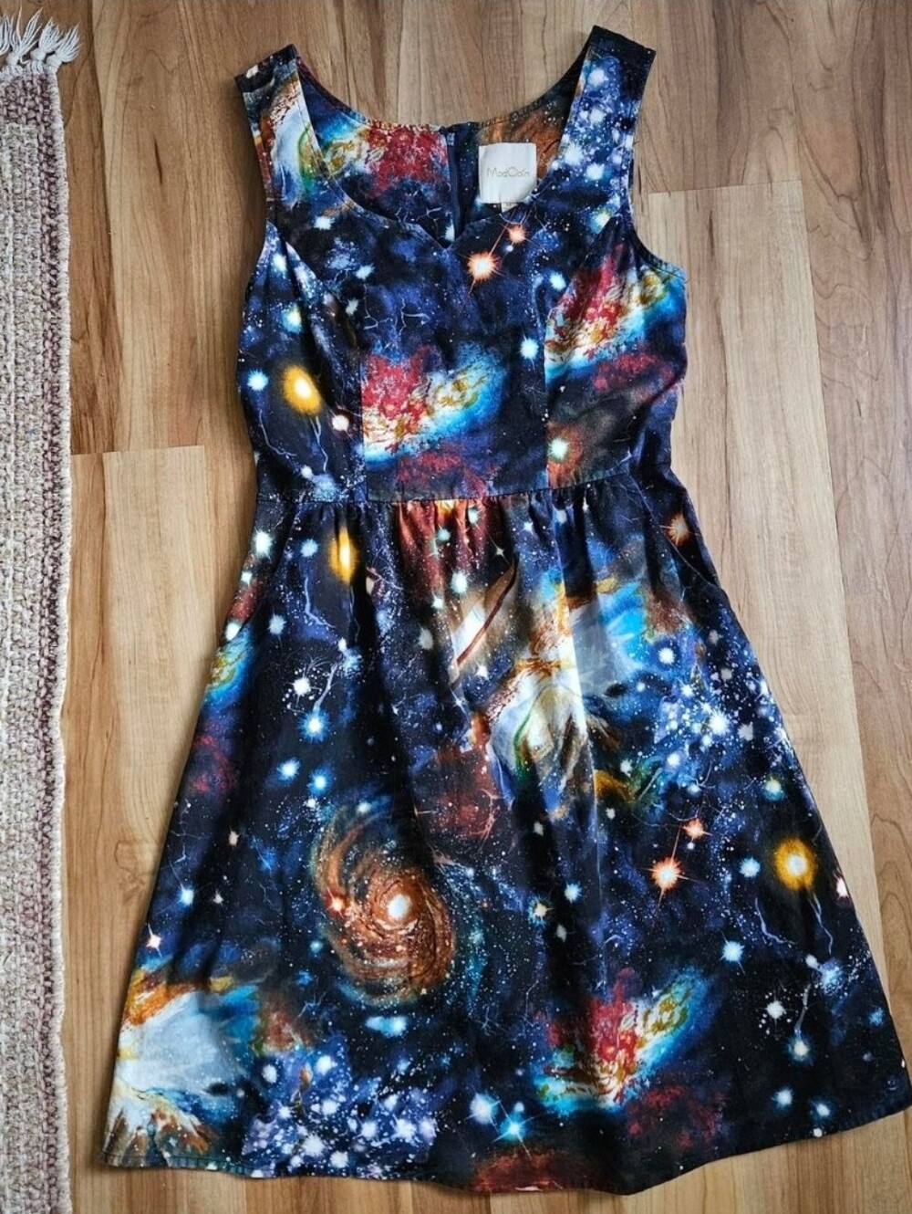 Modcloth Cotton Galaxy Dress